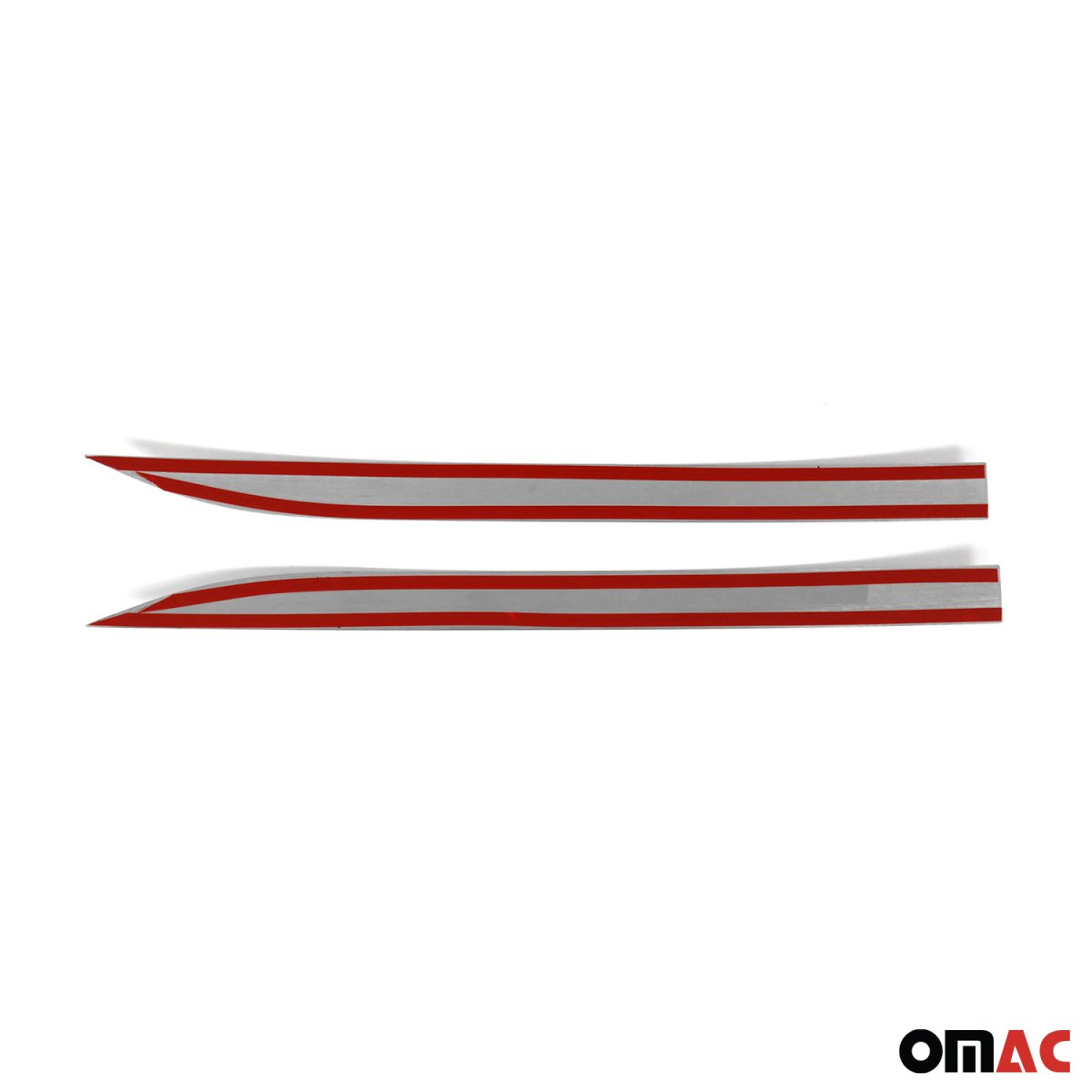 Mercedes Sprinter W907 Rear Window Trim - Omac - S.Steel - Gloss Silver - 2018